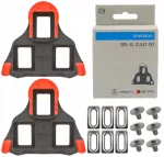 Jalgratta klambrid Shimano SM-SH10 punased 0&deg; paar