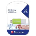 Verbatim DataBar 32GB USB m&auml;lupulk, USB 2.0, roheline (49454)