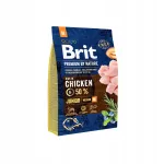 Kuiv koeratoit BRIT PREMIUM BY NATURE Junior Medium, 3 kg