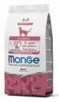 Kuiv toit steriliseeritud kassidele Monge veiselihaga, 1,5 kg