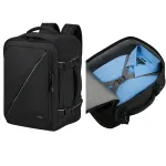 Reisiseljakott American Tourister 26,5 l, must, sobib Wizz Air k&auml;sipagasile