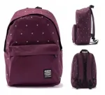 Seljakott Joma Active World, must ja bordo, linna ja kooli jaoks