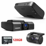 FINEVU GX1000 videoregistraator 128GB, 2.5K QHD+QHD, Wi-Fi, GPS, kiiruskaamerad