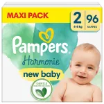Pampers Harmonie m&auml;hkmed suurus 2, 96 tk.