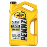 Mootori&otilde;li PENNZOIL PLATINUM 0W-20, s&uuml;nteetiline, 4,73 l