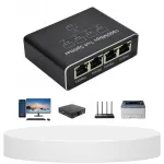 4-port gigabit Etherneti kommuter 1000Mbps kodu- ja kontorikasutuseks