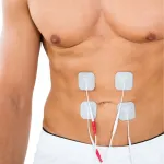 Elektrostimulaatori geel elektroodid 4 tk, TENS/EMS, PIN2