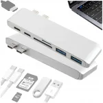 USB-C &uuml;hendusjaam, 2x USB 3.0, microSD, SD, HDMI