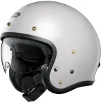 SHOEI J.O2 mootorratturi avatud kiiver, valge