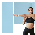 Libisemiskindel joogamatt OMM YOGA, sinine, 4,5 mm