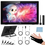 XP-PEN ARIST 22 2. p&otilde;lvkonna graafiline tahvel, Full HD, 5080 LPI