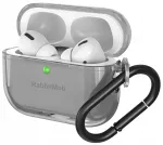 RabbitMob &uuml;mbris Apple AirPods Pro 3-le, must, PREMIUM TPU