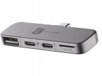 USB jagaja CELLULARLINE OTGUSBC4PTLK, USB Type-C, passiivne