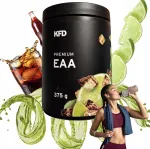 Aminohapped KFD Premium EAA 375 g cola lime, 37 portsjonit