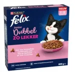 Kassitoit FELIX JUNIOR kassipoegadele linnulihaga, 800 g