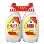 Fairy Lemon rasvaeemaldav n&otilde;ude pesuvahend, 2 x 1350 ml