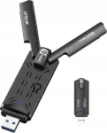 USB WiFi-adapter COTDLNK AXE5400, USB 3.0, Windows 10/11