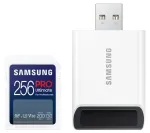 2x Samsung 256GB SDXC PRO Ultimate 200MB/s SD kaart lugejaga