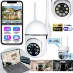 WiFi kaamera V720, 360&deg; HD j&auml;lgimine, liikumistuvastus, telefoni vaatamine