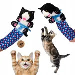 Kassim&auml;nguasi kinnas GLOVE CAT, v&auml;rvikas, 48 cm