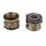Alumiiniumist rummuadapterid Nab, 1/4, 10 tolli, 1 paar, 6B