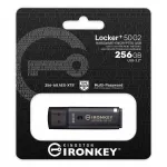KINGSTON IRONKEY Locker+ 50 G2 256GB AES-256 FIPS 197 kr&uuml;pteeritud USB m&auml;lupulk