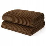 &Otilde;huke suvine voodikate, 200x220, pruun, STRIP BROWN Chocolate