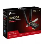Traadita v&otilde;rgukaart TP-LINK Archer TBE552E PCI-E, Wi-Fi 7, Bluetooth 5.4, BE9300