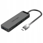 USB-C jagaja VENTION TGKBB, 5 &uuml;hendust, 0,15 m
