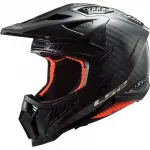 LS2 MX703 X-Force motokrossi kiiver s&uuml;sinikkiust, must l&auml;ikiv, M suurus