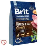 Brit Premium By Nature Light koeratoit, 3 kg