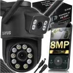 V&auml;line IP-kaamera 2x8 MP, p&ouml;&ouml;ratav, 5x optiline suum, WiFi, Ultra HD, liikumistuvastus