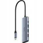 USB-C hub CUDY UH405, 5-in-1, 4K HDMI-ga