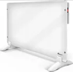 Klaasist seinakonvektor TRESKO, 1000 W, valge