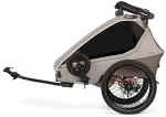 Laste jalgrattahaagis Qeridoo KidGoo 2 Pro Gen 2, pruun