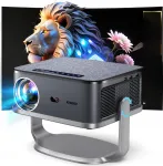 LED projektor XIWBSY 4K, WiFi, Bluetooth, 1080P, statiiviga