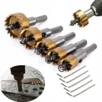 Puurikomplekt FORAMINIFERA HSS 5 tk 16&ndash;30 mm metallile, puidule, terasele