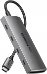 Adapter UGREEN 4in1, 2 USB-C, 2 USB-A, 10Gbps, 4 &uuml;hendust