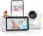 2K, 5,5" LCD, WiFi, 4MP PTZ beebimonitori kaamera