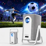 4K WiFi Bluetooth autofookusega projektor, Netflix, YouTube, PrimeVideo, Dolby