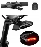 Tagumine jalgratta lamp Rockbros LKWD-R1 laseriga, puldi ja kaabliga