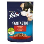 Purina Felix Fantastic niiske kassitoit veiselihaga, 85 g