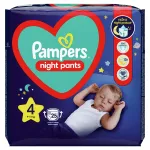M&auml;hkmed Pampers Night, suurus 4, 9&ndash;15 kg, 100 tk