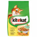 Kuiv kassitoit Kitekat kanaliha ja k&ouml;&ouml;giviljadega, 300 g