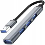 USB jaotur Izoxis 23316, 1x USB 3.0, 3x USB 2.0