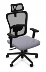 Kontoritool TROFI, reguleeritav, ergonoomiline, hall, ratastega, Nowy Styl