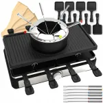 Elektriline grill Zilan 3in1 fond&uuml;&uuml; raclette 1400W 1,6L