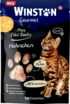 Kasside lisatoit WINSTON GOURMET kanaribadega, 50 g