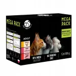 Pet Republic m&auml;rg kassitoit kanaliha, l&otilde;he ja vasikaliha, 12 x 100 g