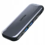 USB-C m&auml;luseade Unitek D1046A, M.2 NVMe, HDMI 4K, USB 3.2 10Gbps, PD 3.0 100W